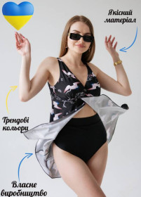 Купальники, парео Купальники, парео ^/--/^ 9018-198 Купальник роздільний плаття і плавки високі лелеки ODS S ^_^^^ 9018-198 Купальник раздельный платье и плавки высокие аиста ODS S - фото фото фото