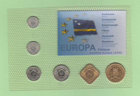 Інші країни Другие страны ^/--/^ Набор монет КЮРАСАО блистер запайка пластик набір CURACAO ^_^^^ Набор монет Кюрасао блистер запайка пластик набор CURACAO - фото фото фото