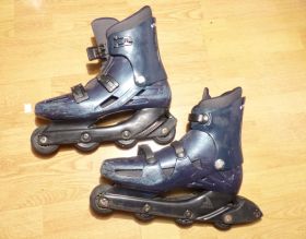 Ролики, скейти Ролики, скейты ^/--/^ Роликовые коньки ROLLERBLADE ИТАЛИЯ ORIGINAL,  45-46 размер - ролики ^_^^^ Роликові ковзани ROLLERBLADE ІТАЛІЯ ORIGINAL, 45-46 розмір - ролики - фото фото фото
