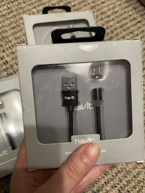 Кабелі Кабели ^/--/^ Магнитный кабель Havit HV-6162 Micro USB type c ^_^^^ Havit HV-6162 Micro USB type c - фото фото фото