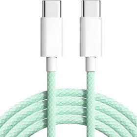 Кабелі Кабели ^/--/^ Кабель Apple Type-C - Type-C Woven нейлоновий для швидкої зарядки і передачі даних Green (MQKJ /--/ 3 /--/ ZM/A) ^_^^^ Кабель Apple Type-C - Type-C Woven нейлоновый для быстрой зарядки и передачи данных Green (MQKJ /--/ 3 /--/ ZM/A) - фото фото фото