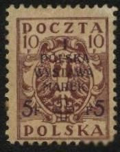 Польща Польша ^/--/^ Польша 1919 г № 119 А ^_^^^ Польща 1919 р No 119 А - фото фото фото