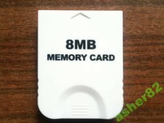 Інші аксесуари Другие аксессуары ^/--/^ Неоригинальная Memory Card 8 /--/ MB для Gamecube/Wii ^_^^^ Memory Card 8 /--/ MB для Gamecube/Wii - фото фото фото