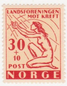 Скандинавія Скандинавия ^/--/^ Норвегия 1953 г.№ 395 ** ^_^^^ Норвегія 1953 No 395 ** - фото фото фото
