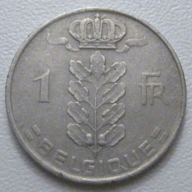 Бельгія Бельгия ^/--/^ Бельгія 1 франк 1962 року Belgique 42577 ^_^^^ Бельгия 1 франк 1962 года Belgique 42577 - фото фото фото