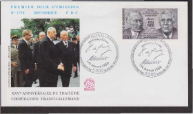 Європа Европа ^/--/^ Германия 1988 АДЕНАУЭР ШАРЛЬ ДЕ ГОЛЬ ПОЛИТИЧЕСКИЕ ЛИДЕРЫ ГОСУДАРСТВЕННЫЕ ДЕЯТЕЛИ КПД Mi.1351 ^_^^^ Німеччина 1988 АДЕНАУЕР ШАРЛЬ ДЕ ГОЛЬ ПОЛІТИЧНІ ЛІДЕРИ ДЕРЖАВНІ ДІЯТЕЛІ ККД Mi.1351 - фото фото фото