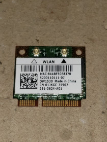Wi-Fi адаптери Wi-Fi адаптеры ^/--/^ Wi-fi модуль для ноутбука Dell Latitude E /--/ 5420, E /--/ 5520, E /--/ 6220, E /--/ 6320, E /--/ 6420 DW /--/ 1530  (CN-01 /--/ JKGC) 802.11 /--/ a/b/g/n 300 /--/ Mbps ^_^^^ Wi-fi модуль для ноутбука Dell Latitude E /--/ 5420, E /--/ 5520, E /--/ 6220, E /--/ 6320, E /--/ 6420 DW /--/ 1530 (CN-01 /--/ JKGC) 802.11 /--/ a/b/g/n 300 /--/ Mbps - фото фото фото