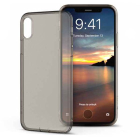 Чохли, сумки Чехлы, сумки ^/--/^ Чехол Devia для iPhone X/Xs Naked Прозрачный Черный ^_^^^ Чехол Devia для iPhone X/Xs Naked Прозорий Чорний - фото фото фото