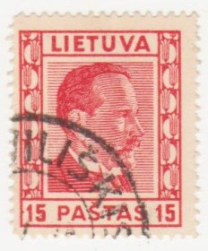 Балтійські країни Балтийские страны ^/--/^ Литва 1936 г. №  414 гашеная ^_^^^ Литва 1936 р. No 414 гашена - фото фото фото