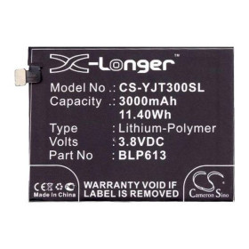 Акумулятори Аккумуляторы ^/--/^ Батарея OnePlus BLP /--/ 613 (X-Longer CS-YJT /--/ 300 /--/ SL) 3000 mAh - фото фото фото