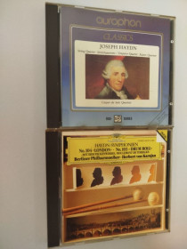 Музичні диски Музыкальные диски ^/--/^ Haydn — 2 класичних CD  (Karajan DG + Aurophon) Йозеф Гайдн — Німеччина ^_^^^ Haydn — 2 классических CD (Karajan DG + Aurophon) Йозеф Гайдн — Германия - фото фото фото