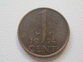 Нідерланди Нидерланды ^/--/^ Нидерланды 1 цент 1974 года 32305 ^_^^^ Нідерланди 1 цент 1974 року 32305 - фото фото фото