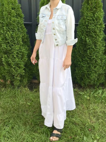 Куртки Куртки ^/--/^ Куртка Джинсова. Блакитна. Стильна. NEW LOOK. XS/S розмір ^_^^^ Куртка Джинсова. Голубая. Стильная. NEW LOOK. XS/S размер - фото фото фото