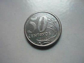 Бразилія Бразилия ^/--/^ Бразилия 50 сентаво 2003 ^_^^^ Бразилія 50 сентаво 2003 - фото фото фото