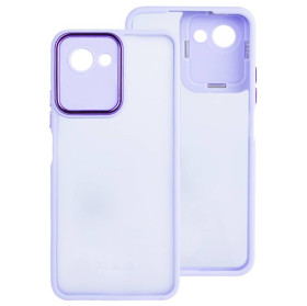 Чохли, бампера Чехлы, бампера ^/--/^ Чохол Fiji Lens для Realme C /--/ 30 бампер матовий з захистом блока камер Violet ^_^^^ Чехол Fiji Lens для Realme C /--/ 30 бампер матовый с защитой блока камер Violet - фото фото фото