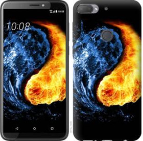 Чохли, бампера Чехлы, бампера ^/--/^ Чехол на HTC Desire 12 Plus Инь-Янь 1670 /--/ u-1485 - фото фото фото