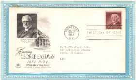 Америка Америка ^/--/^ США КПД ХМК  1954 г - Дж. Истман ^_^^^ США ККД ХМК 1954 — Дж. Істман - фото фото фото