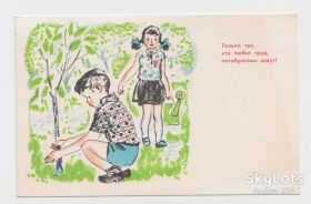 СРСР СССР ^/--/^ Октябрята 1967 Большакова Из серии Правила Октябрят Чистая Р /--/ 8 ^_^^^ 1967 Большакова З серії Правила Жовтень Чиста Р /--/ 8 - фото фото фото