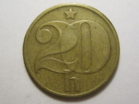 Чехословаччина Чехословакия ^/--/^ Чехословакия 20 геллеров 1977 года 37414 ^_^^^ Чехословаччина 20 геллерів 1977 року 37414 - фото фото фото