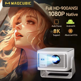 Проектори Проекторы ^/--/^ Проектор Magcubic HY /--/ 350 Max 8 /--/ K WiFi 6 UltraHD на системе Android с пультом управления ^_^^^ Проектор Magcubic HY /--/ 350 Max 8 /--/ K WiFi 6 UltraHD на системі Android з пультом управління - фото фото фото