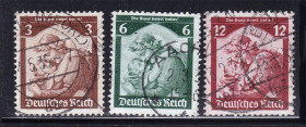 Третій Рейх (-) Третий Рейх (-) ^/--/^ Германия   Рейх  1935 г - гаш ^_^^^ Німеччина Рейх 1935 — гаш - фото фото фото