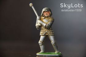 Фігурки, солдатики Фигурки, солдатики ^/--/^ рыцарь с булавой 50-54 /--/ мм LONE STAR Англия САМЫЙ РЕДКИЙ!! ^_^^^ Лицар з булавою 50-54 мм LONE STAR Англія Найрідший! - фото фото фото