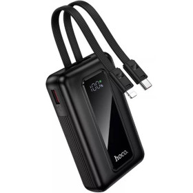 Зовнішні акумулятори (Power Bank) Внешние аккумуляторы (Power Bank) ^/--/^ Power bank Hoco J /--/ 162 /--/ A 20000 mAh зі швидкою зарядкою, дисплеєм та вбудованими кабелями Black ^_^^^ Power bank Hoco J /--/ 162 /--/ A 20000 mAh со быстрой зарядкой, дисплеем и встроенными кабелями Black - фото фото фото