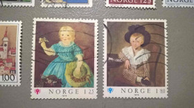 Мистецтво Искусство ^/--/^ Норвегия Искусство Дети 1979 ^_^^^ Норвегія Мистецтво Діти 1979 - фото фото фото