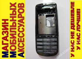 Корпуса на Samsung Корпуса на Samsung ^/--/^ КОРПУС ПОЛНЫЙ+КЛАВИАТУРА AAA Nokia 300 asha черн ^_^^^ КОРПУС ПОВНИЙ + КЛАВІАТУРА AAA Nokia 300 asha чорн - фото фото фото