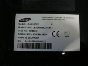 Інші комплектуючі Другие комплектующие ^/--/^ Запчасти к телевизору Samsung LE /--/ 40 /--/ N /--/ 87 /--/ BDX/NWT ( I /--/ 400 /--/ H /--/ 1-20 /--/ A, I /--/ 400 /--/ H /--/ 1-20 /--/ A-A /--/ 001 /--/ D, BN /--/ 41-00872 /--/ A) ^_^^^ Запчастини до телевізора Samsung LE /--/ 40 /--/ N /--/ 87 /--/ BDX/NWT (I /--/ 400 /--/ H /--/ 1-20 /--/ A, I /--/ 400 /--/ H /--/ 1-20 /--/ A-A /--/ 001 /--/ D, BN /--/ 41-00872 /--/ A) - фото фото фото