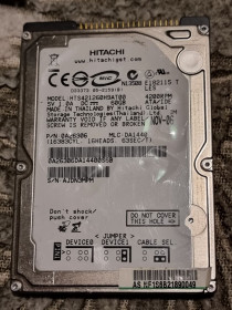 Жорсткі диски Жесткие диски ^/--/^ 96%  (под паролем) ide hdd 2.5 60 гб hitachi 4200 жесткий диск hts /--/ 421260 /--/ h /--/ 9 /--/ at /--/ 00 хитачи ata pata ^_^^^ 96% (під паролем) ide hdd 2.5 60 гб hitachi 4200 жорсткий диск hts /--/ 421260 /--/ h /--/ 9 /--/ at /--/ 00 хитачі ata pata - фото фото фото