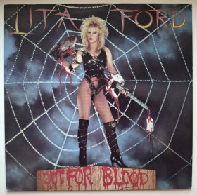 Платівки Пластинки ^/--/^ Lita Ford EX Runaways - Out For Blood - 1983.   (LP). 12. Vinyl. Пластинка. Germany. ^_^^^ Lita Ford EX Runaways — Out For Blood — 1983. 12.Vinyl. Пластинка. Germany. , - фото фото фото