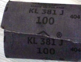 Інше Другое ^/--/^ Наждачний папір Klingspor KL 381. Зернистість 100, 120 ^_^^^ Наждачная бумага Klingspor KL 381. Зернистость 100, 120 - фото фото фото