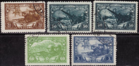СРСР - СССР - ^/--/^ СССР. 25-летие Красной Армии и Военно-морского флота  (серия) 1943 г. ^_^^^ СРСР. 25-річчя Червоної Армії і Військово-морського флоту (серія) 1943 - фото фото фото
