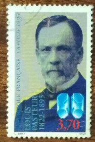 Франція Франция ^/--/^ Франция 100 лет со дня смерти Луи Пастера, ученого 1995 ^_^^^ Франція 100 років від дня смерті Луї Пастера, вченого 1995 - фото фото фото