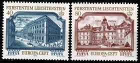 Інше Другое ^/--/^ Лихтенштейн Архитектура  Европа СЕПТ 1978 ^_^^^ Ліхтенштейн Архітектура Європа СЕПТ 1978 - фото фото фото
