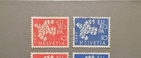 Фауна Фауна ^/--/^ Швейцария Фауна Птицы 1961 ^_^^^ Швейцарія Фауна Птахи 1961 - фото фото фото