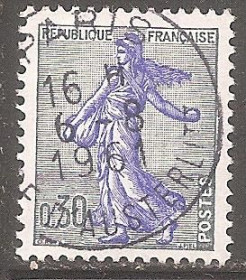 Франція Франция ^/--/^ Франция 1961 Sc.942 /--/ А      (гаш) ^_^^^ Франція 1961 Sc.942 /--/ А (гаш) - фото фото фото