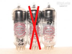 Радіолампи Радиолампы ^/--/^ Радиолампы E /--/ 80 /--/ F PHILIPS MINIWATT позолоченные ножки РАРИТЕТНЫЕ красная маркировка D-геттер ТЕСТ    (лот - пара) ^_^^^ Радіолампи E /--/ 80 /--/ F PHILIPS MINIWATT позолочені ніжки РАРИТЕТНІ червоне маркування D-геттер ТЕСТ (лот - пара) - фото фото фото