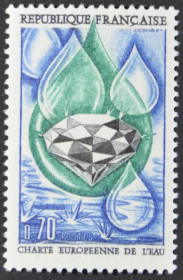 Інше Другое ^/--/^ Франция Алмаз Европейская Водная Хартия 1969 ^_^^^ Франція Алмаз Європейська Водна Хартія 1969 - фото фото фото