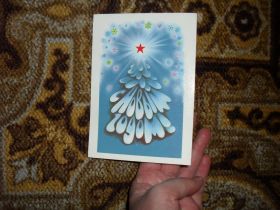 СРСР СССР ^/--/^ С Новым Годом! Худ. В.Воронин 1987 /--/ г. ^_^^^ З Новим роком! Худ. В. Воронін 1987 /--/ р. - фото фото фото