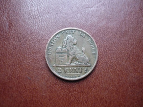Бельгія Бельгия ^/--/^ Бельгия 2 сантима 1870  11/20 /--/ б /--/ 08 ^_^^^ Бельгія 2 сантіма 1870 11/20 /--/ б /--/ 08 - фото фото фото