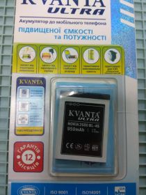 Акумулятори Аккумуляторы ^/--/^ Акумулятор Kvanta Ultra Nokia BL-4 /--/ s 950 /--/ mAh - фото фото фото