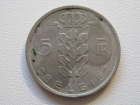 Бельгія Бельгия ^/--/^ Бельгия 5 франков 1950 года BELGI 33088 ^_^^^ Бельгія 5 франків 1950 року BELGI 33088 - фото фото фото