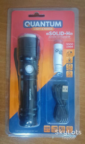 Ліхтарі, ліхтарики Фонари, фонарики ^/--/^ Ліхтар Quantum Solid-H 10 /--/ W LED з USB-C+Li-ion /--/ 21700/4000 /--/ mAh ^_^^^ Фонарь Quantum Solid-H 10 /--/ W LED с USB-C+Li-ion /--/ 21700/4000 /--/ mAh - фото фото фото