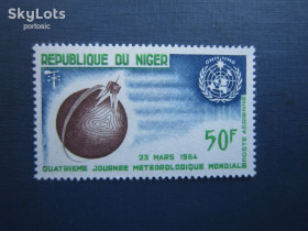 Освоєння космосу Освоение космоса ^/--/^ Марка полная серия Нигер 1964 космос спутник метеорология MNH ^_^^^ Марка повна серія Нігер 1964 космос супутник метеорологія MNH - фото фото фото
