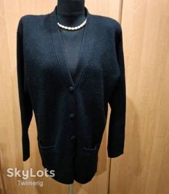 Кофти Кофты ^/--/^ Кофта-жакет XL Индонезия черная ^_^^^ Кофта-жакет XL Індонезія чорна - фото фото фото