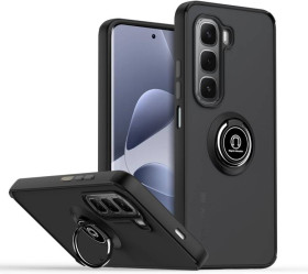 Чохли, бампера Чехлы, бампера ^/--/^ Чохол Fiji Colorframe для Infinix Hot 60 /--/ i (X /--/ 6728) матовий бампер з кільцем підставкою Black ^_^^^ Чехол Fiji Colorframe для Infinix Hot 60 /--/ i (X /--/ 6728) матовый бампер с кольцом подставкой Black - фото фото фото