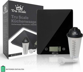 Інша техніка Другая техника ^/--/^ Цифровые кухонные весы Tru Scale с мерным стаканом и ложкой 5 кг ^_^^^ Цифрові кухонні ваги Tru Scale з мірним склянкою і ложкою 5 кг - фото фото фото