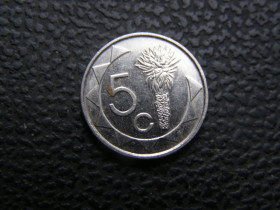 Намібія Намибия ^/--/^ 5 центов Намибия 2007 г ^_^^^ 5 центів Намібія 2007 - фото фото фото